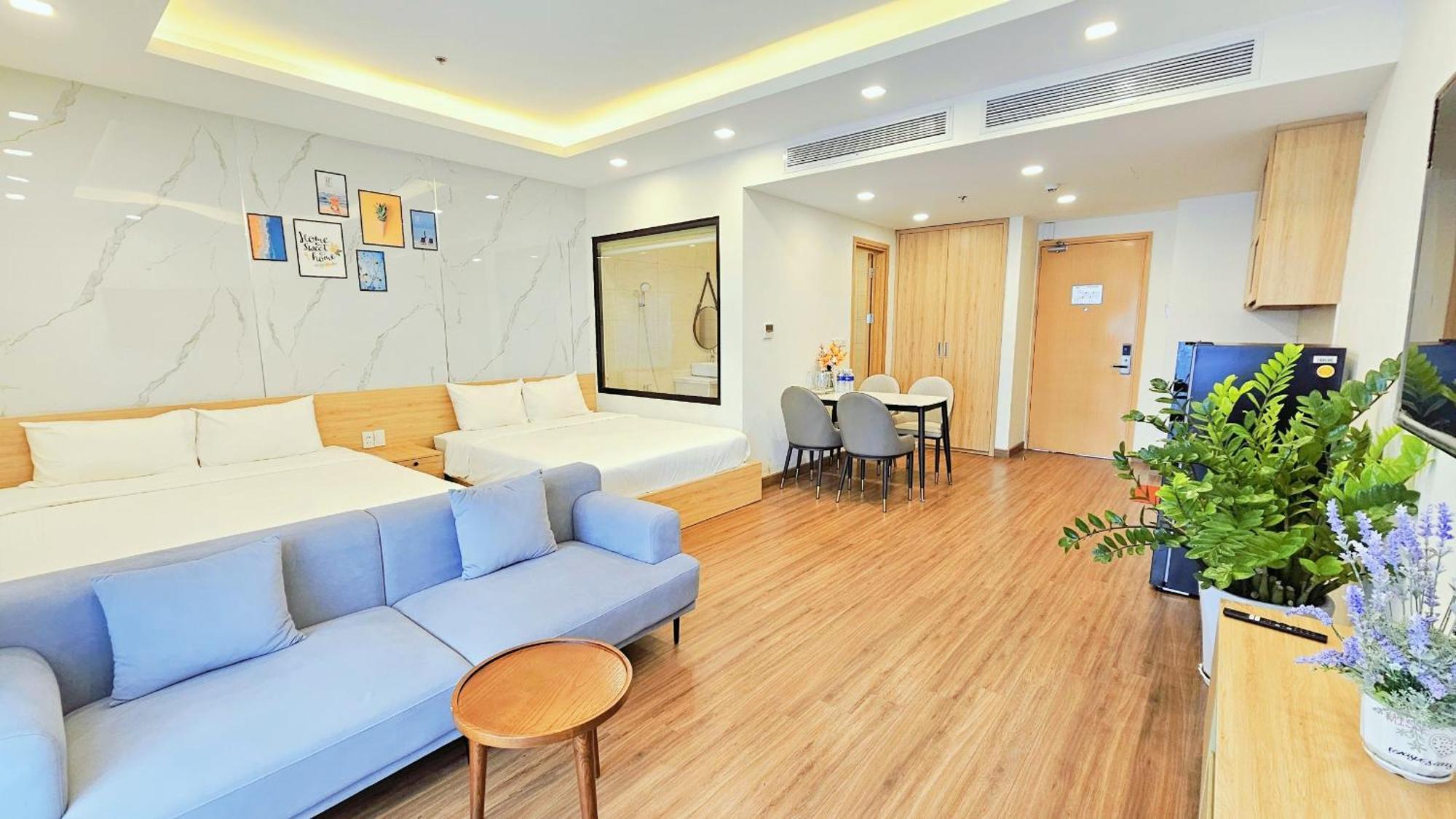 FLC sea tower Ưu Đãi Khủng 1 phòng ngủ 2 giường đôi lớn. Quy Nhơn Ngoại thất bức ảnh