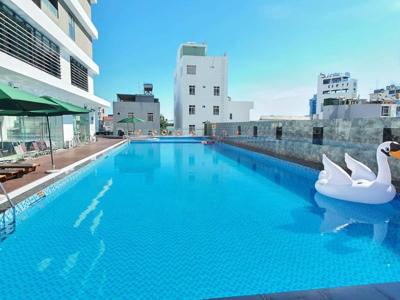 FLC sea tower Ưu Đãi Khủng 1 phòng ngủ 2 giường đôi lớn. Quy Nhơn Ngoại thất bức ảnh